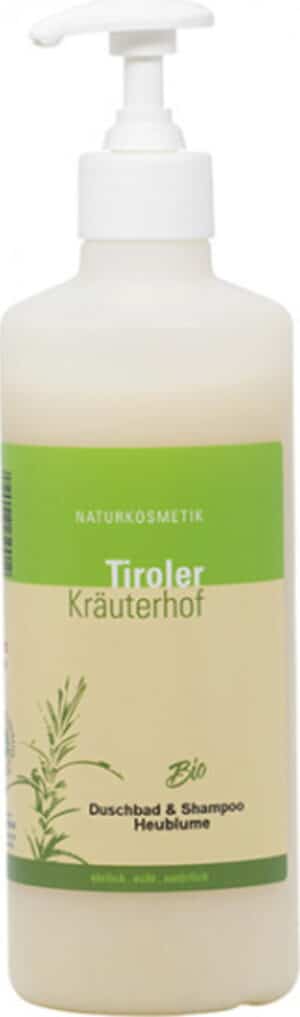 Tiroler Kräuterhof Bio Duschbad & Shampoo Heublume - 500 ml