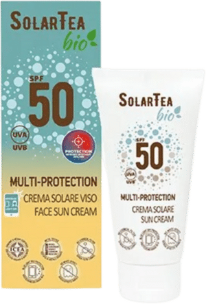 BEMA COSMETICI SolarTea Multi-Protection Sonnencreme Gesicht LSF 50 - 50 ml