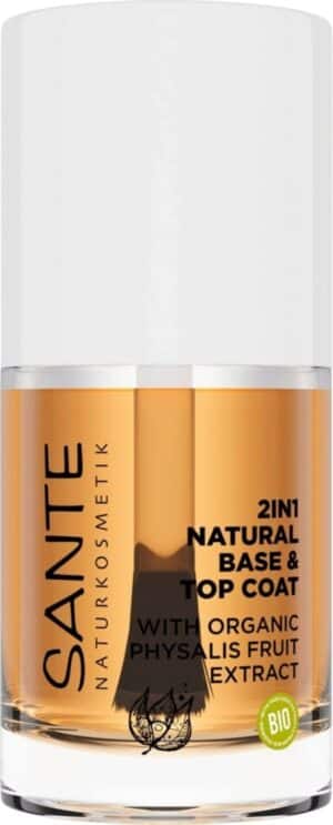 SANTE 2in1 Natural Base & Top Coat - 10 ml