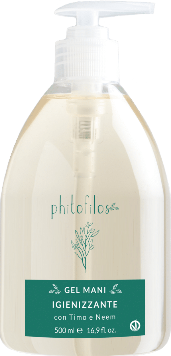 Phitofilos Thymian & Neem Handhygiene Gel - 500 ml