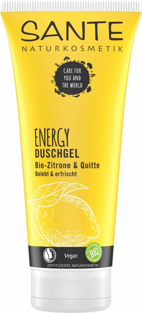 SANTE ENERGY Duschgel Bio-Zitrone & Quitte - 200 ml