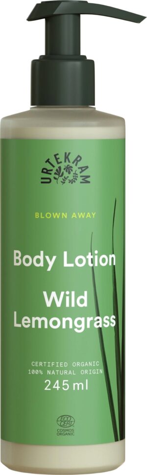 URTEKRAM Wild Lemongrass Body Lotion - 245 ml