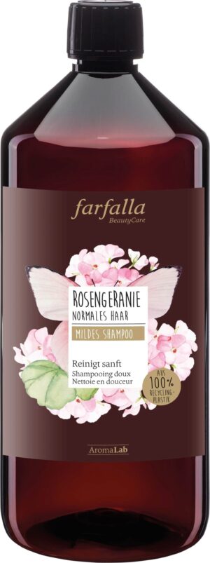 farfalla Rosengeranie Mildes Shampoo - 1.000 ml