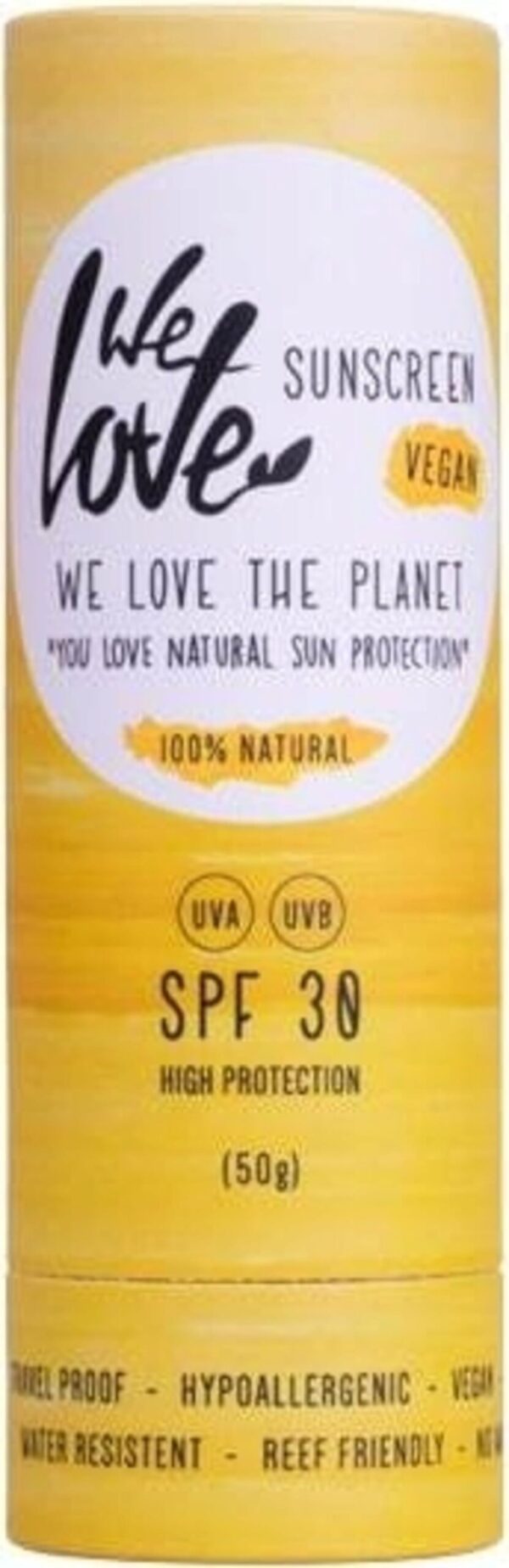 We Love The Planet Sonnenstick LSF 30 - 50 g