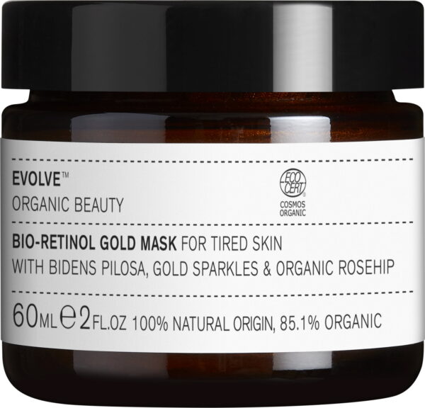 Evolve Organic Beauty Bio-Retinol Gold Mask - 60 ml