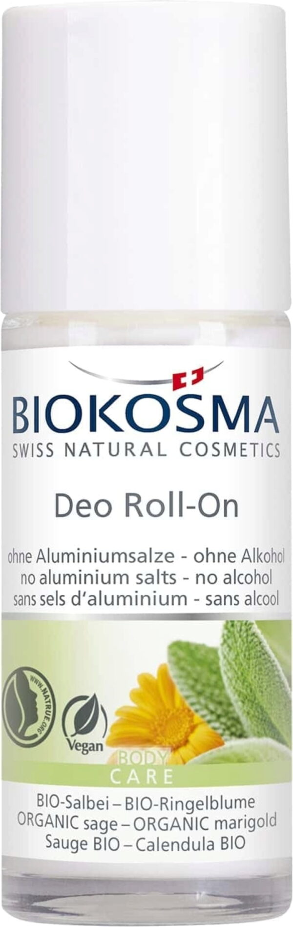 BIOKOSMA Deo Roll-On Bio-Salbei & -Ringelblume - 50 ml