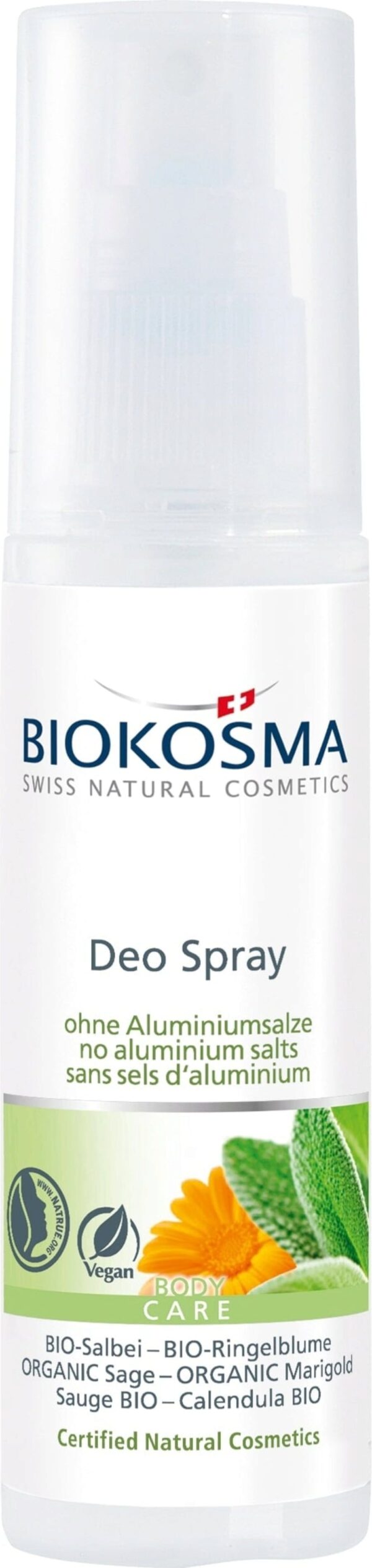 BIOKOSMA Deo Spray Bio-Salbei & -Ringelblume - 75 ml