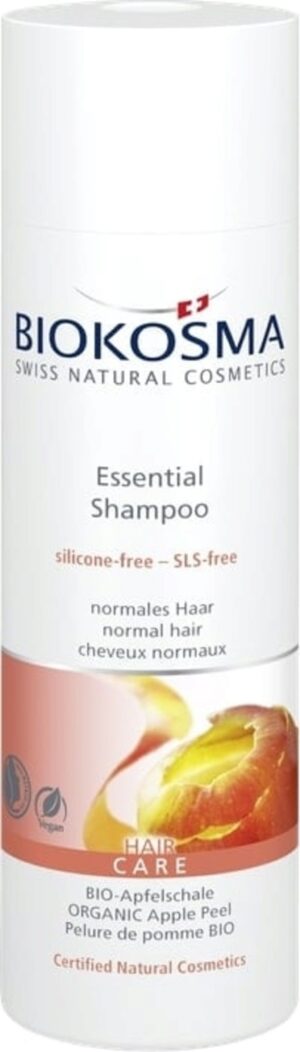 BIOKOSMA Essential Shampoo Bio-Apfelschale - 200 ml