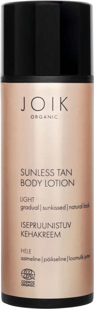 JOIK Organic Sunless Tan Body Lotion - Light