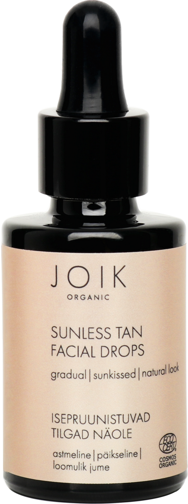 JOIK Organic Sunless Tan Facial Drops - 30 ml