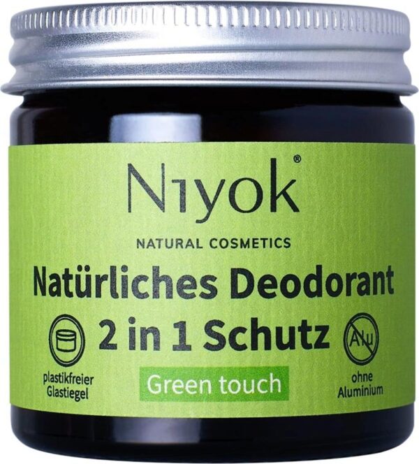 Niyok Deocreme Green Touch - 40 ml