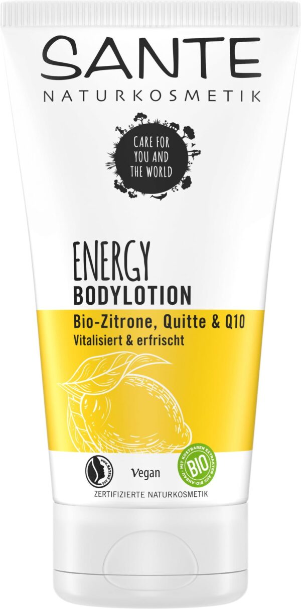 SANTE ENERGY Bodylotion Bio-Zitrone & Quitte - 150 ml