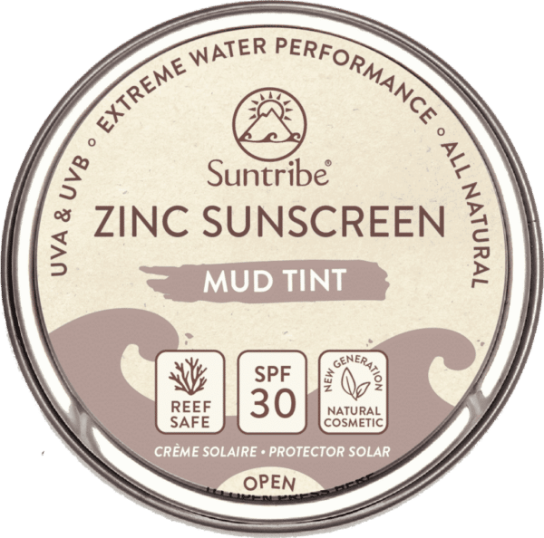 Suntribe Zinc Sunscreen Gesicht & Sport Tinted SPF 30 - 45 g