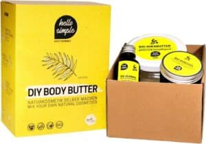 hello simple DIY Body Butter Box - Natural (ohne Duft)