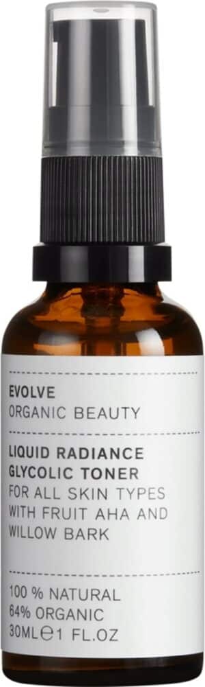 Evolve Organic Beauty Liquid Radiance Glycolic Toner - 30 ml