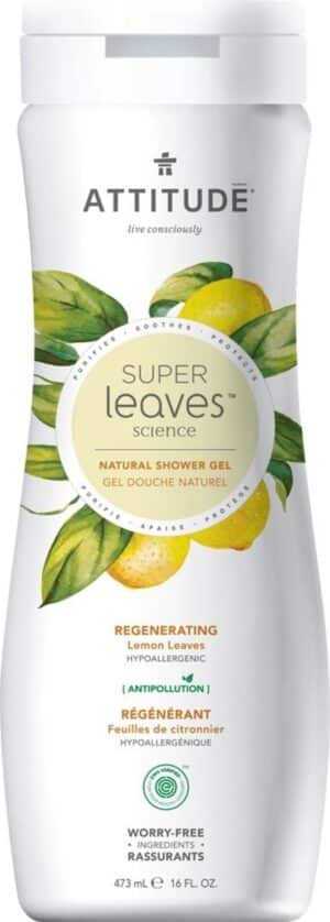 ATTITUDE Super Leaves Shower Gel Lemon Leaves - 473 ml