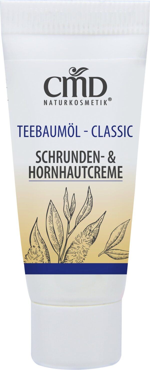 CMD Naturkosmetik Teebaumöl Schrunden- & Hornhautcreme - 5 ml