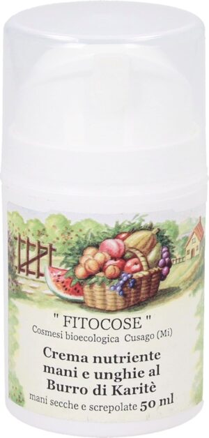 Fitocose Sheabutter Hand & Nail Cream - 50 ml