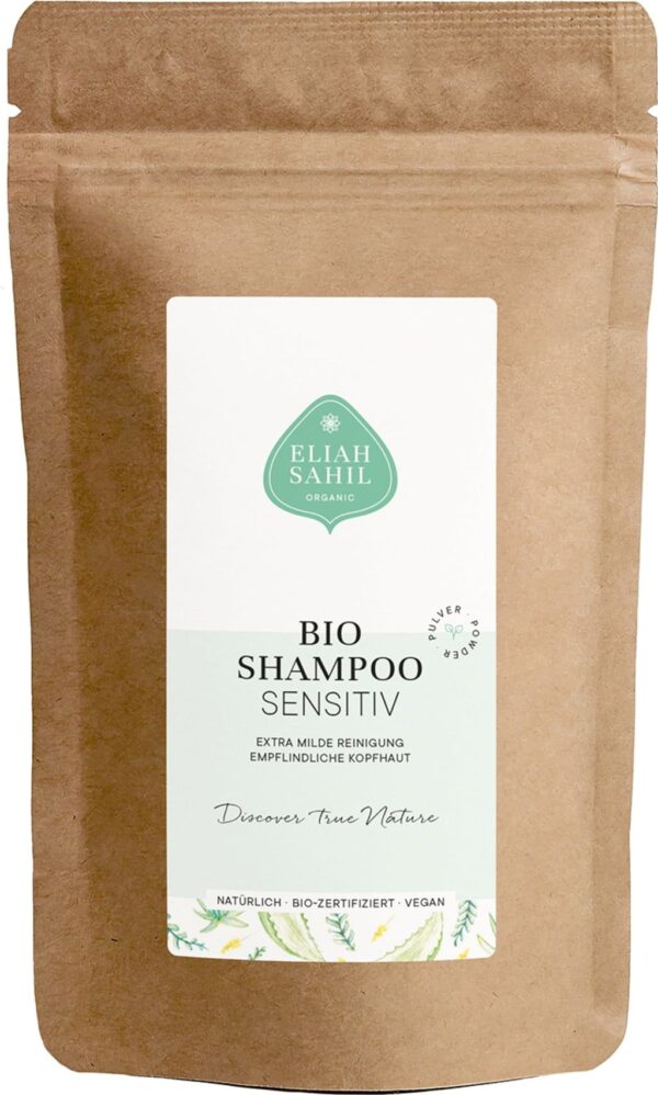 ELIAH SAHIL Bio Shampoo Sensitiv - Nachfüllbeutel 250 g