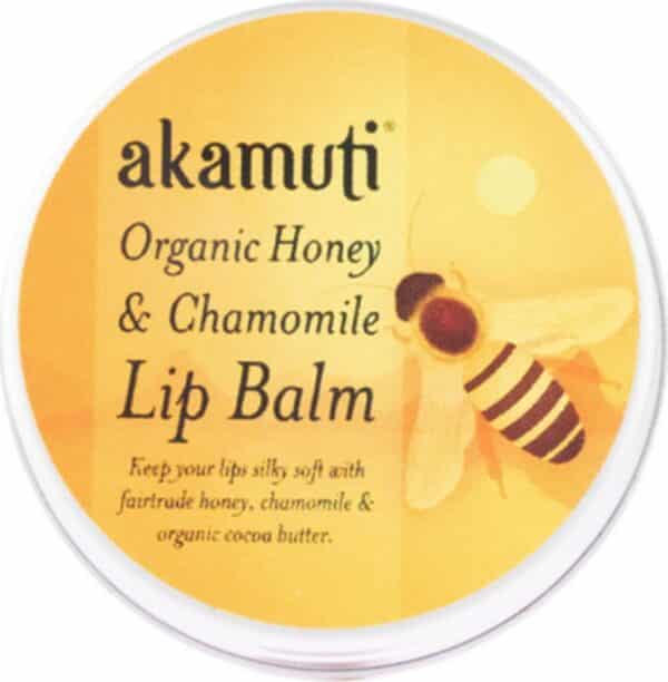 akamuti Organic Honey & Chamomile Lip Balm - 10 ml