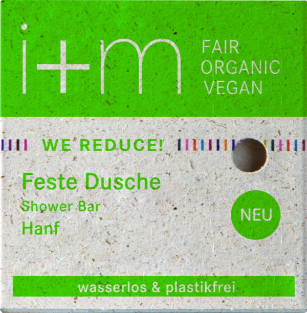 i+m WE REDUCE Feste Dusche Hanf - 50 g