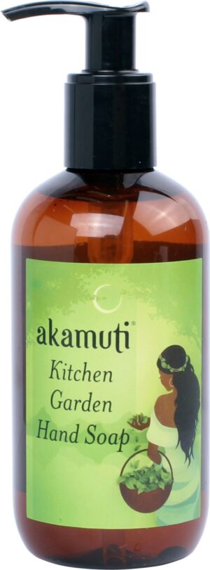 akamuti Kitchen Garden Liquid Hand Soap - 250 ml mit Pumpe