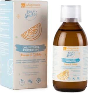 La Saponaria Schützendes Mundwasser Orange & Xylitol - 250 ml