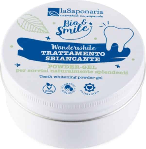 La Saponaria WonderWhite Aufhellendes Zahnpulver-Gel - 50 g