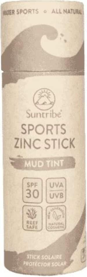 Suntribe Sports Zinc Stick LSF 30 - Mud Tint