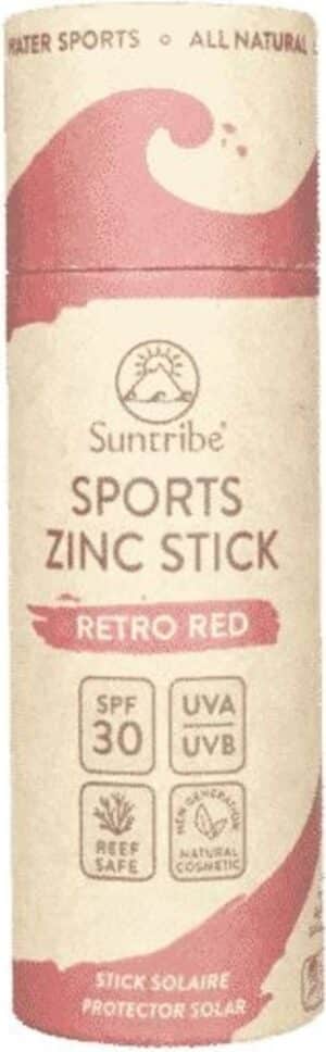 Suntribe Sports Zinc Stick LSF 30 - Retro Red