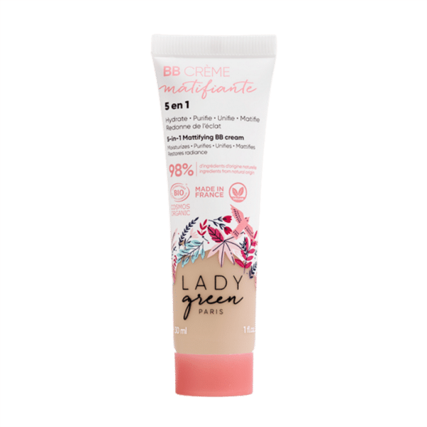 Lady Green 5in1 Mattifying BB Cream - Fair