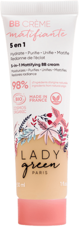 Lady Green 5in1 Mattifying BB Cream - Light