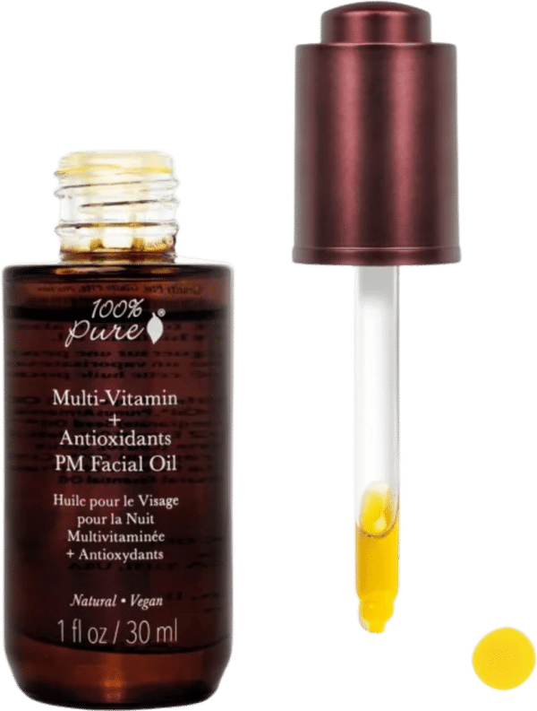 100% Pure Multi-Vitamin + Antioxidants PM Facial Oil - 30 ml