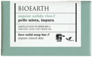 BIOEARTH Gesichtsseife Salbei & Neem - 150 g