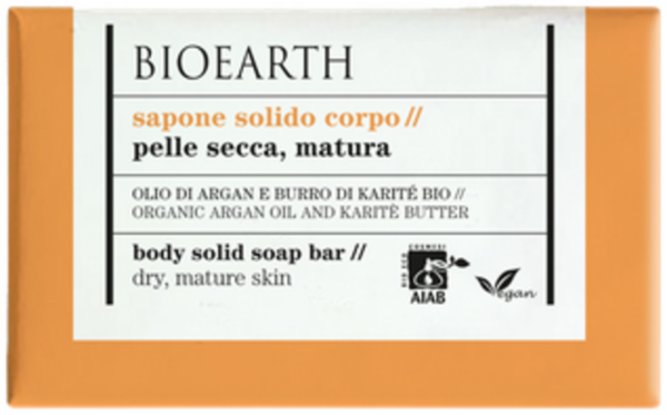 BIOEARTH Körperseife Argan & Shea - 150 g