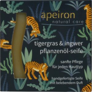 Apeiron Pflanzenölseife Tigergras & Ingwer - 100 g