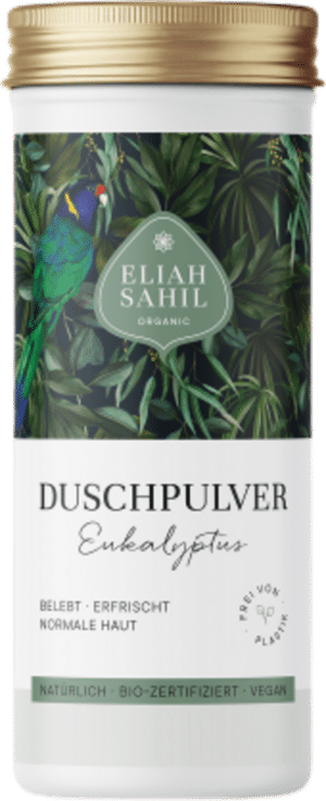 ELIAH SAHIL Bio Duschpulver Eukalyptus - 90 g