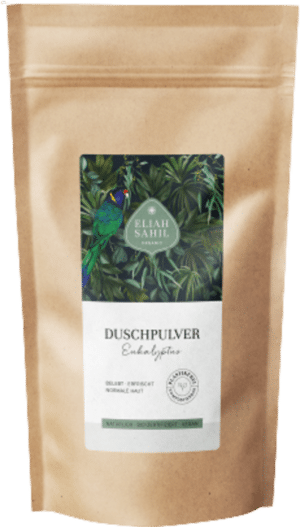 ELIAH SAHIL Bio Duschpulver Eukalyptus - Refill 250 g