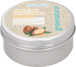 greenatural Sheabutter mit Arganöl "Ristrutturante" - 50 ml