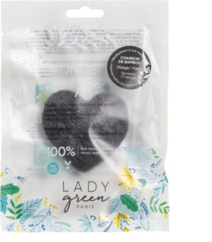 Lady Green Konjac Face Sponge Charcoal - 1 Stk