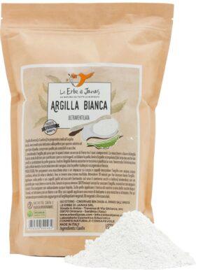 Le Erbe di Janas Weiße Tonerde (Kaolin) - 250 g