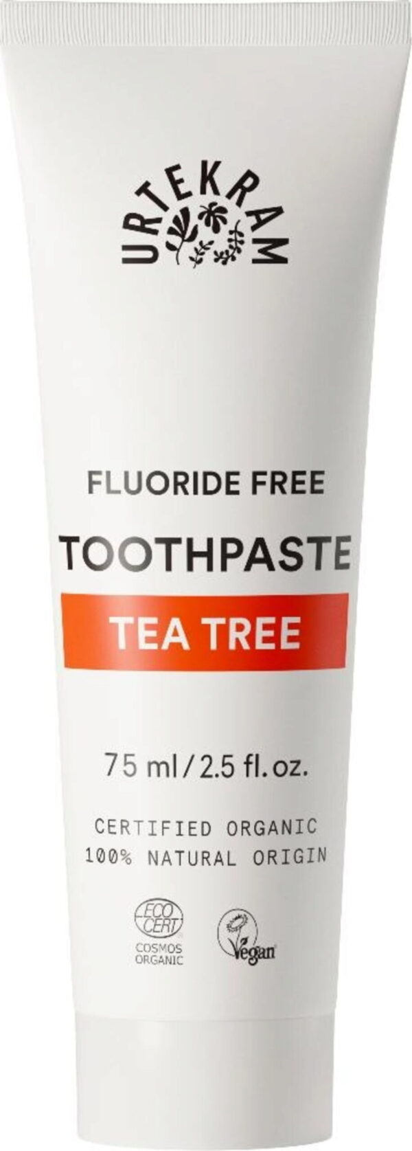 URTEKRAM Tea Tree Toothpaste - 75 ml