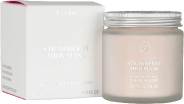 FLOW cosmetics Strawberry Milk Mask - 120 ml