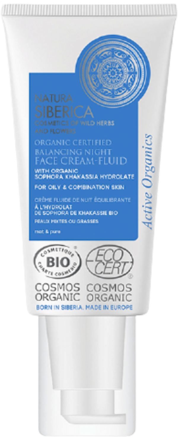 Natura Siberica Balancing Night Face Cream-Fluid - 50 ml