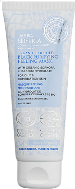 Natura Siberica Black Purifying Peeling Mask - 75 ml