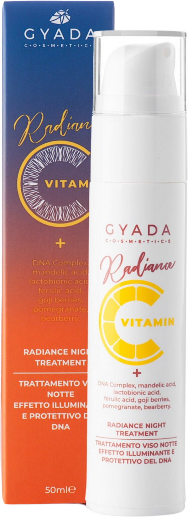 GYADA Cosmetics Radiance Ausgleichende Nachtpflege - 50 ml