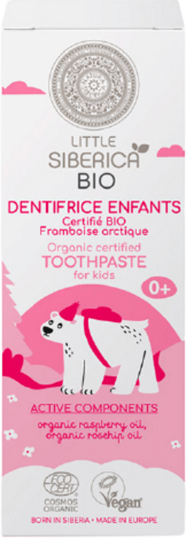 LITTLE SIBERICA Baby Toothpaste - Arktische Brombeere