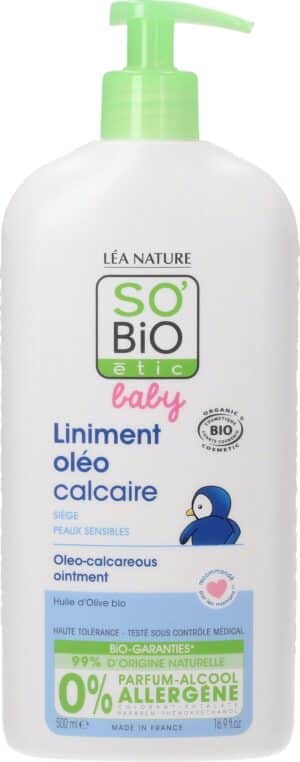 LÉA NATURE SO BiO étic Baby Reinigende Windelpflege - 500 ml