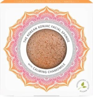 Mandala Konjac Facial Sponge Chamomile & Pink Clay - 1 Stk