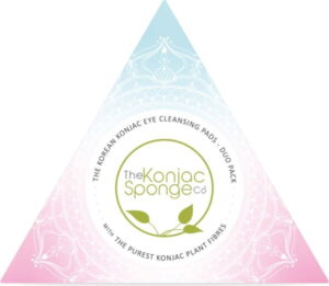 The Konjac Sponge Company Pack Eye Cleansing Pads - 2 Stk